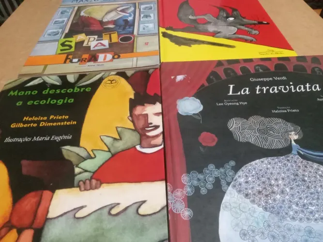 kit 8 Livros Infantis - formato grande