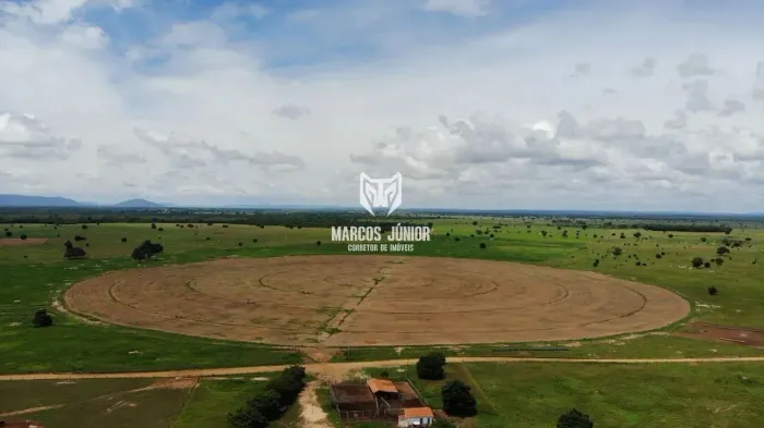 FAZENDA NO NORTE DE MINAS COM PIVÔ E COM EXCELENTE RECURSO HIDRICO COM DUPLA  APTIDÃO