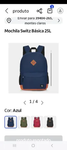 Mochila básica switz