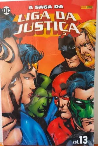 a saga da liga da justiça -  vol 13
