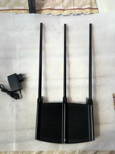 Roteador TpLink Wifi Alcance 900m 3 Antenas 8dbi 450mbps