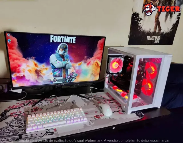 PC Gamer Ryzen 5 5500 | RX 7600 | 16GB | SSD 512GB | Monitor 27? 165Hz | Completo!