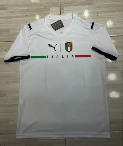 Camiseta Seleção Itália Branca