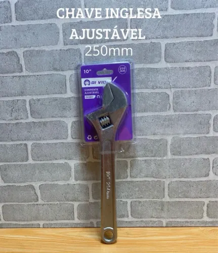 Chave Inglesa Ajustável 250mm - Nova