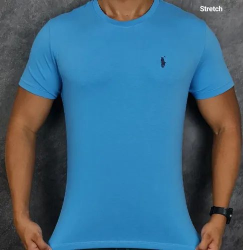 Camisa importada básica - Azul coleção verão 2026