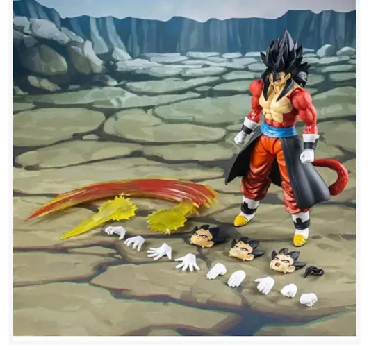 Vegetto ssj4 ultimate time ranger super dragon ball heroes DF tipo Sh Figuarts