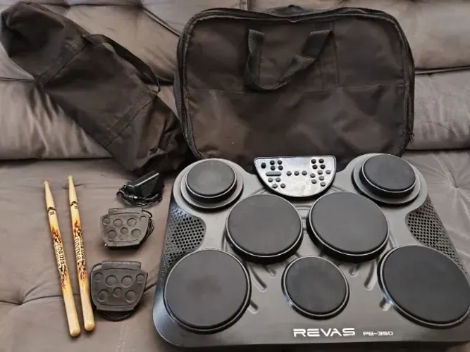 Kit Bateria Eletrônica Revas