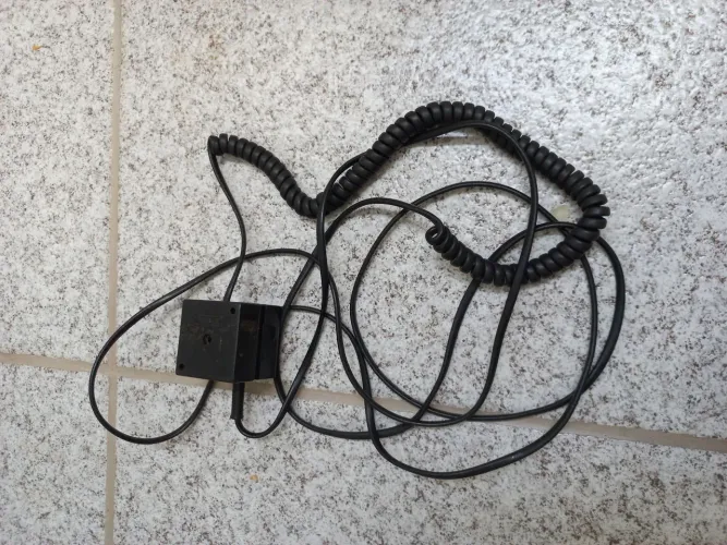 Extensão Fame lisa e espiral com 3 metros para telefone antigo