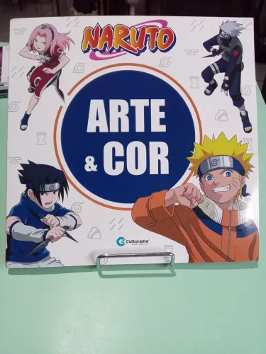 Livro para colorir oficial do Naruto Clássico! 