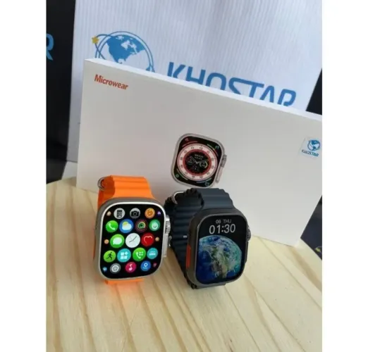 Smart Watch Series com pulseira de silicone