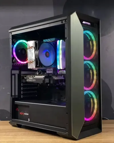 PC Gamer Novo RYZEN 5 + GTX 1660 + 1 ano de garantia e em até 12x