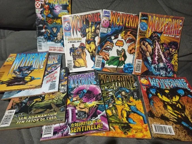 Hqs clássicas do Wolverine.
