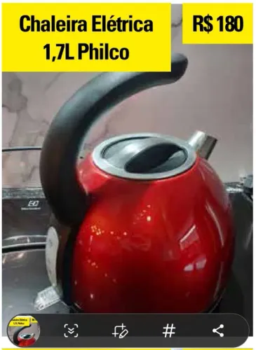Chaleira Elétrica Philco 1,7L