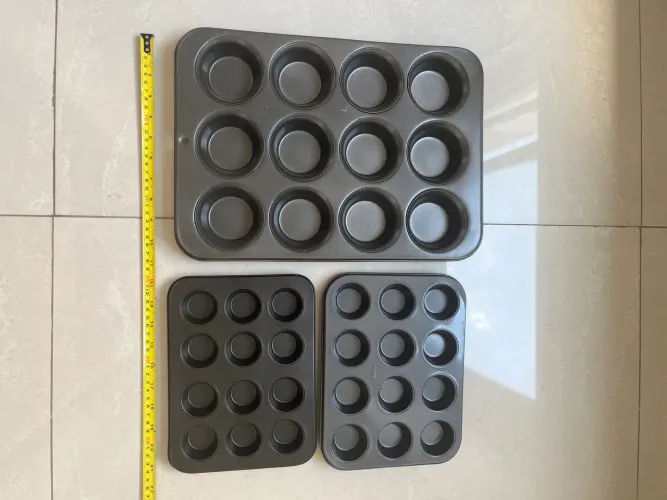 03 Forma cup cakes tortinha antiaderente forno