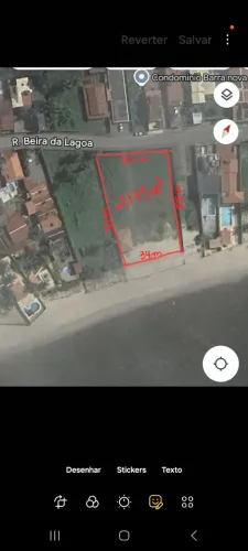 Área na beira mar na Barra nova