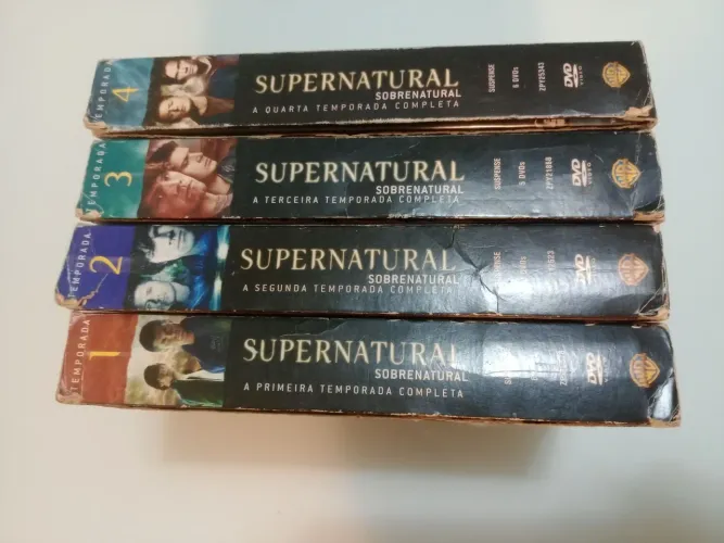 Supernatural - 1ª a 4ª Temporadas Completas - DVD