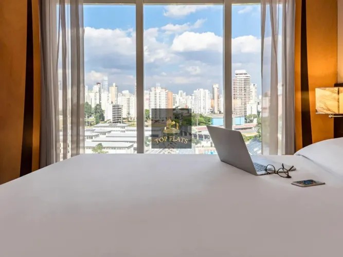 Flat disponível no Paraíso