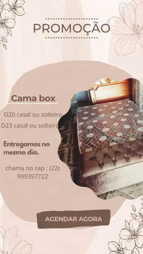 Cama box casal ou solteiro direto da fábrica!!