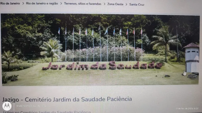 Jazigo Jardim da Saudade Paciencia