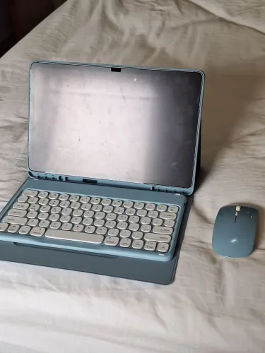 Capa+teclado+mouse para Tablet  Galaxy S9