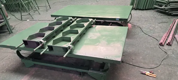 Mesas vibratória de concreto