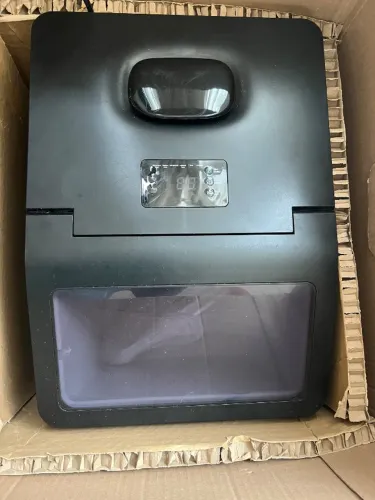 Máquina de gelo 35 Kg Inox compact - Emg35 - Eos cor prata 