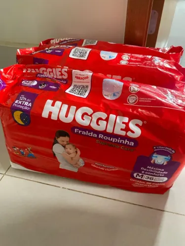 Fraldas Huggies Supreme Care