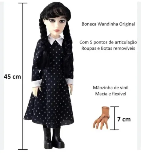 Boneca da Wandinha Original