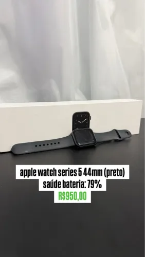apple watch series 5 44mm (preto)