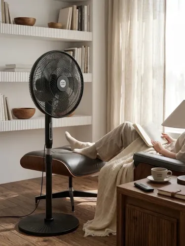 Ventilador de Coluna Home Land Preto 220V