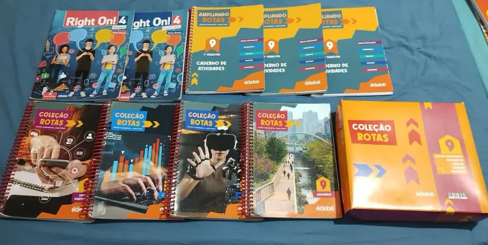 Coleção Rotas 9° ano edição 2025 Incompleto 