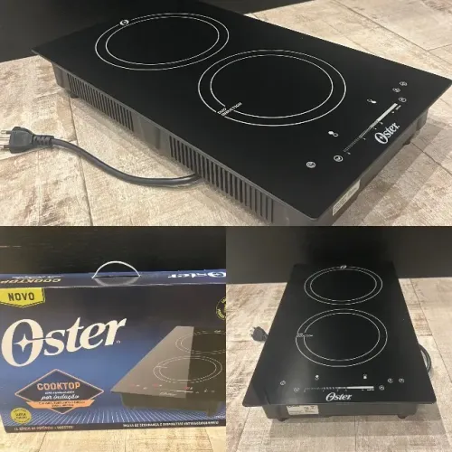 Cooktop de indução 2 em 1 Oster 2 bocas