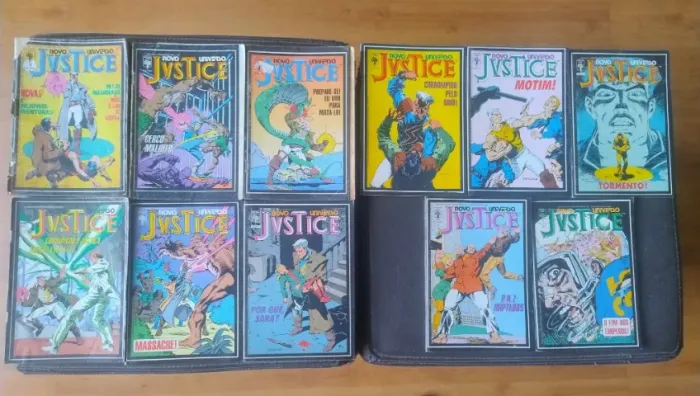 Lote gibis Marvel Justice e Força Psi - Ed. Abril