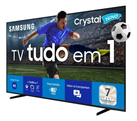 Smart Tv U8100f Crystal 75 Uhd 4k 2025 Preto Bivolt Samsung