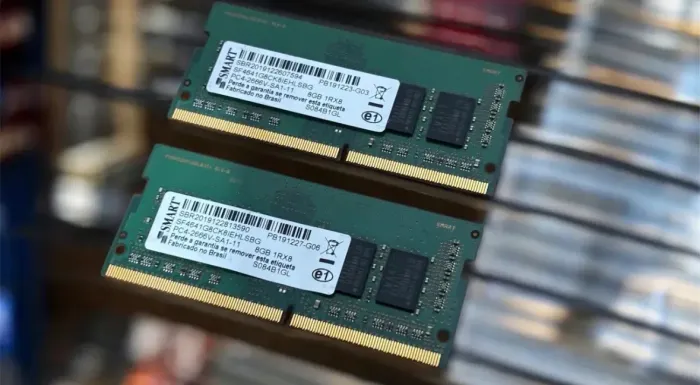 Memoria ram 8 gb ddr4 de 2666 pc4 - Smart - seminova e testada - par P notebook