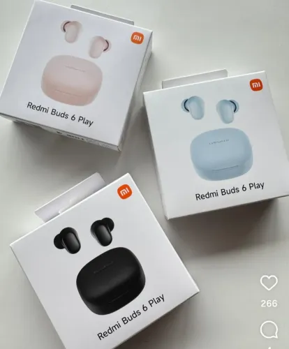 Fone Xiaomi Redmi Buds 6 Play - novo e lacrado