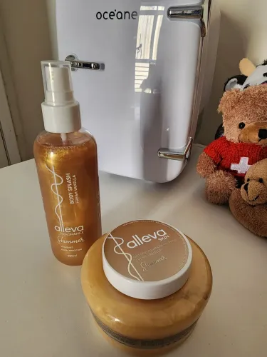 Kit Body Splash + Geleia Alleva Baunilha