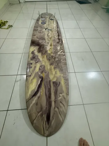 Long board neco carbone