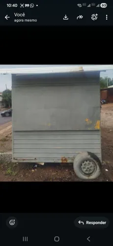 Trailer para lanches espetinho, cachorro quente!