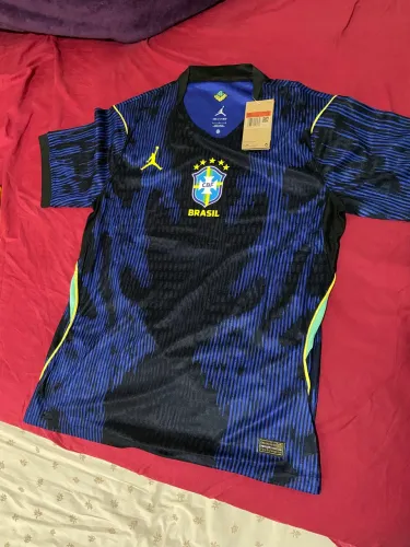 Camisa camiseta seleção brasileira azul Jordan copa do mundo 2026