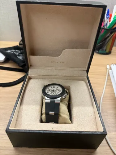 Bvlgari diagono chrono panda 42mm