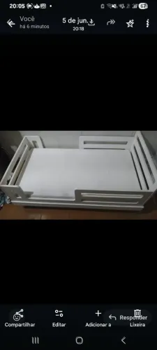 Cama semi nova