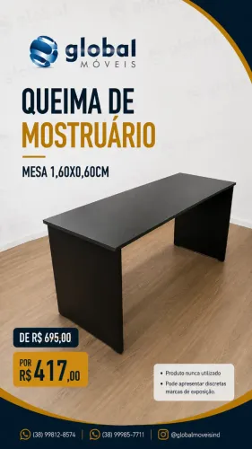 Mesa 1,60x0,60cm
