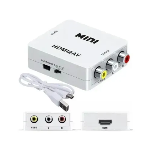 Conversor de Vídeo Hdmi x Rca - Hdmi2av *ENTREGA GRÁTIS*