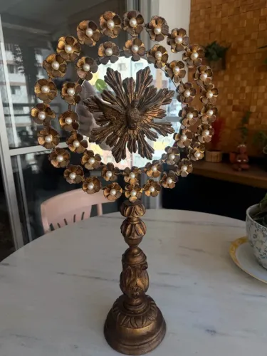 Decoração Espírito Santo Pedestal