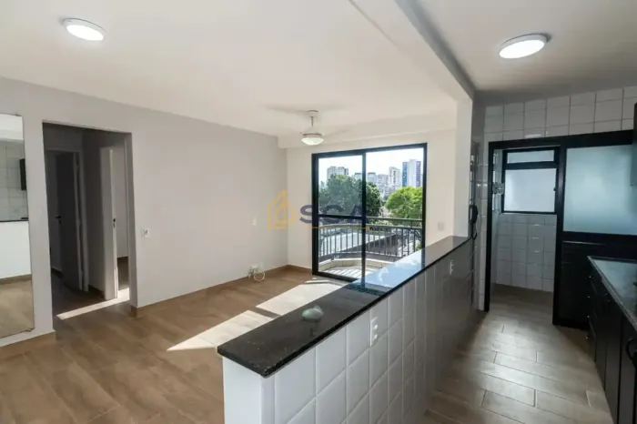 Apartamento de 60 m² com 2 dormitórios e 1 vaga de garagem na Vila Olímpia - P