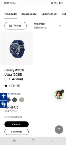 Samsung watch ultra