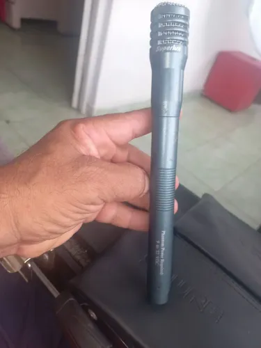 Microfone condensador superlux 52vdc phantom power
