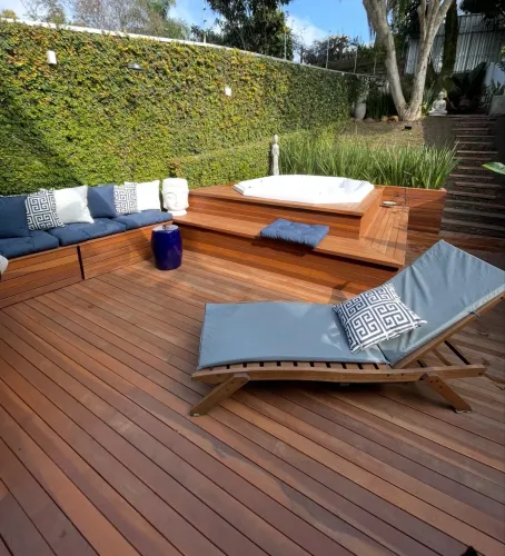 Deck Madeira Ipê Rajado