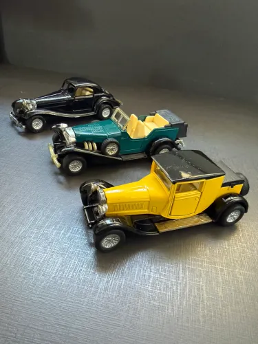 Trio de carrinhos antigos vintage Sunnyside | anos 80/90